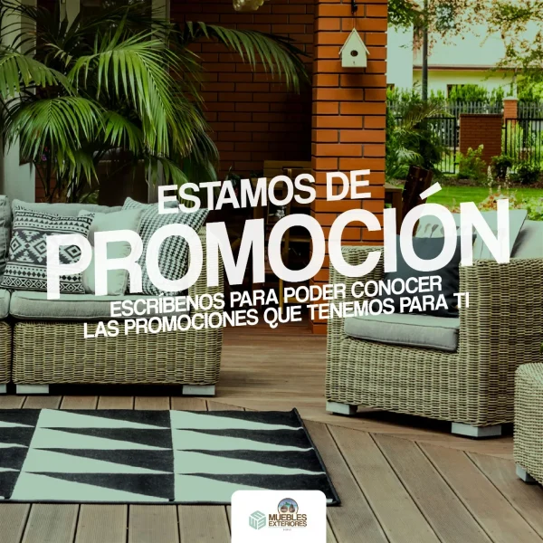 Muebles exteriores promocion